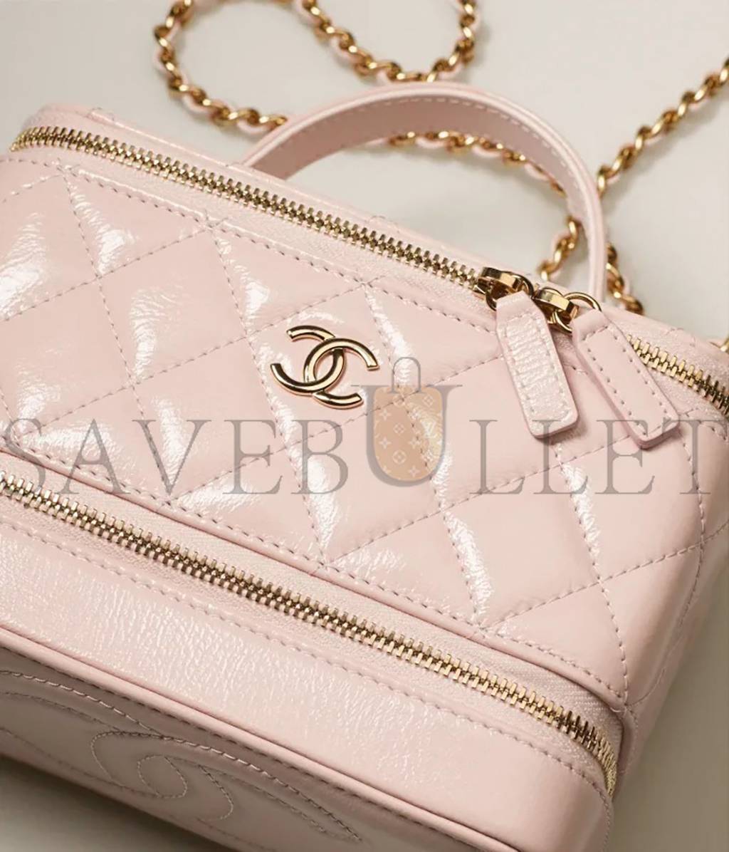 CHANEL VANITY WITH CHAIN AP2918 B08811 NJ523 (11*7*5cm)